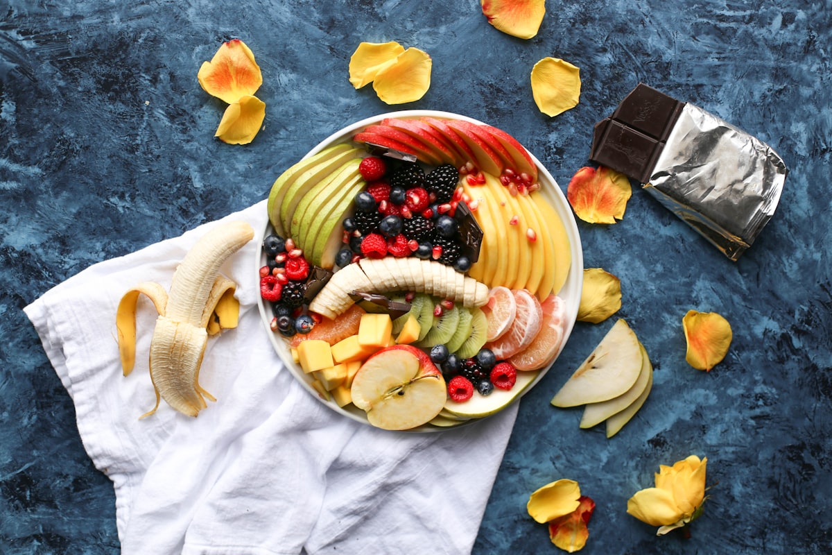 Alimentación balanceada con nutrientes variados